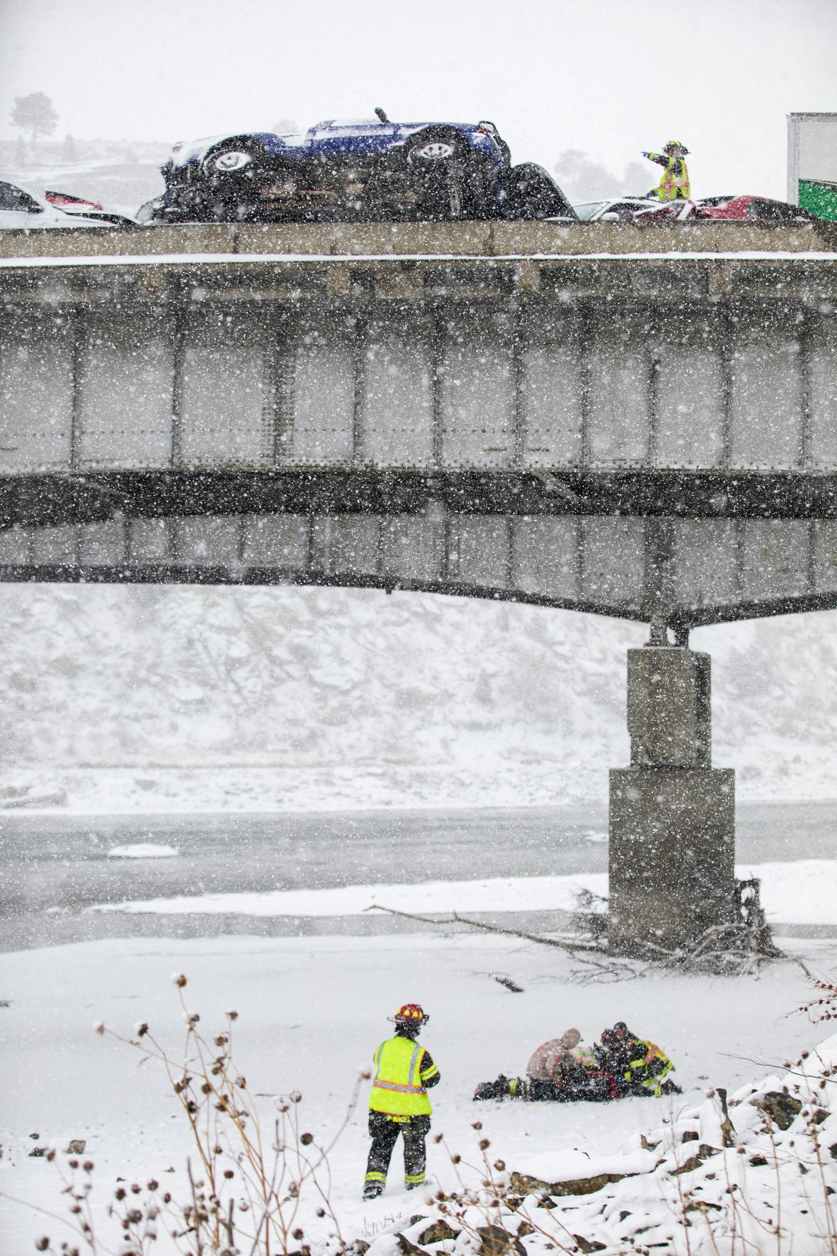 Yellowstone Bridge pileup